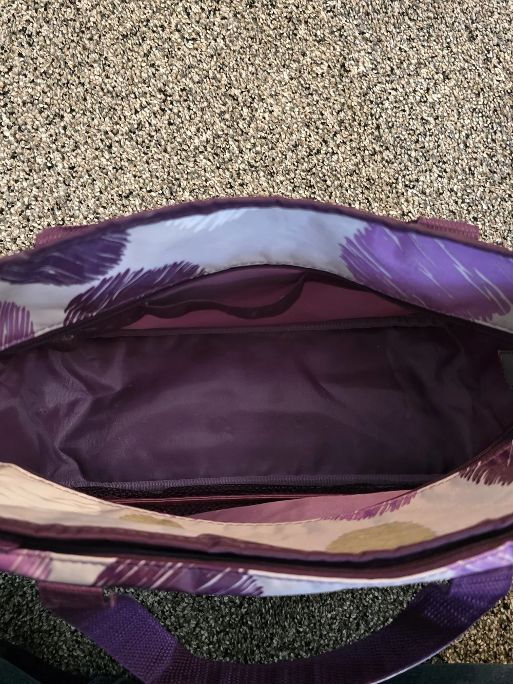 Thirty-One True Beauty Bag in Sketchy Dot Print Travel/MakeUp/Hair Accs - EUC